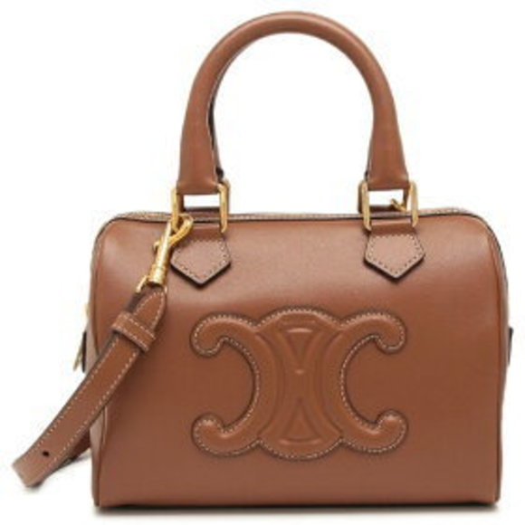 Celine Triomphe Shoulder Bag Brown - Picture 5 of 8